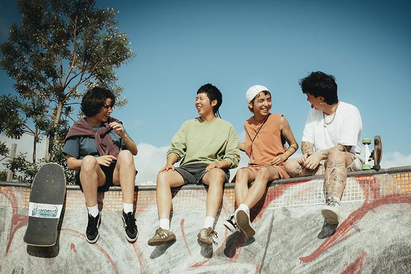 Camp Skateboarding rolls with it in Bonds 