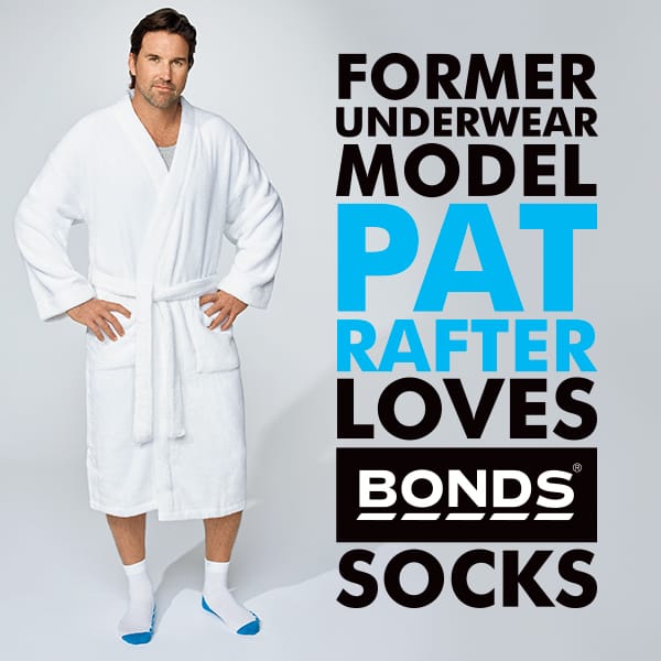 PAT RAFTER LOVES BONDS SOCKS