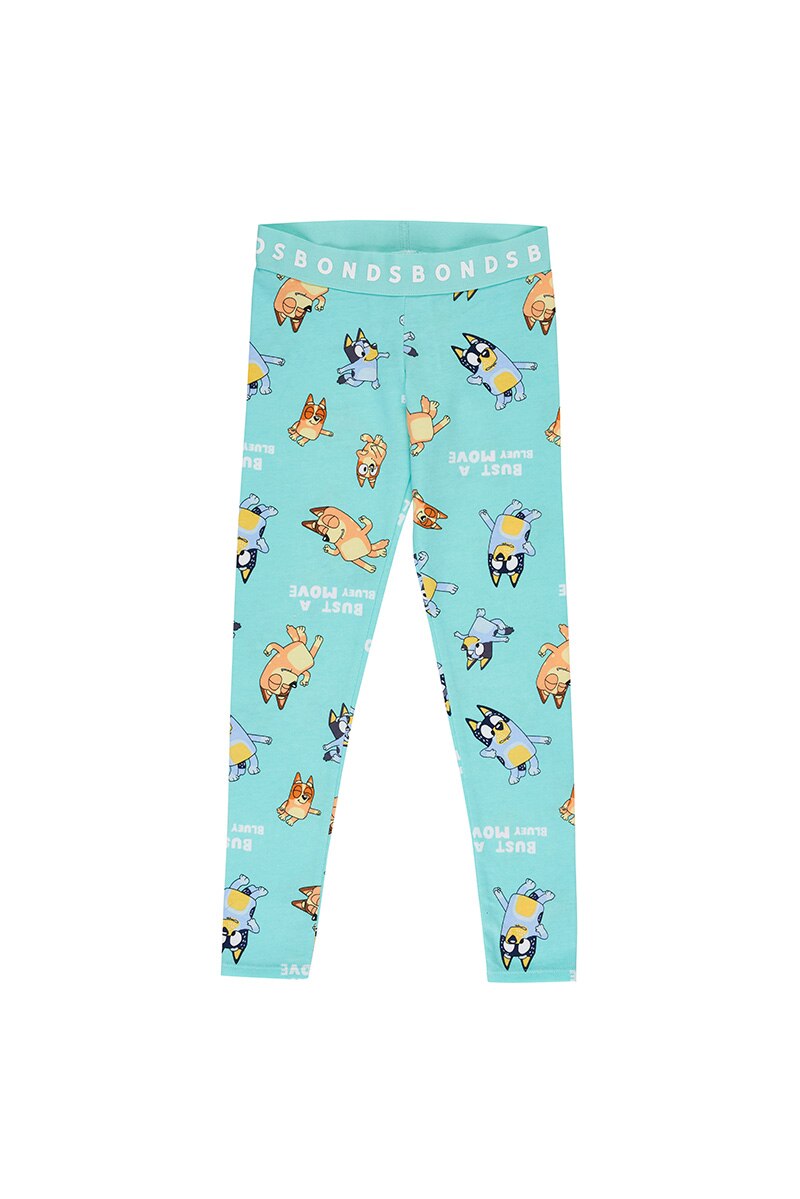 Bluey Hipster Legging - Bust A Bluey Move Jasmint