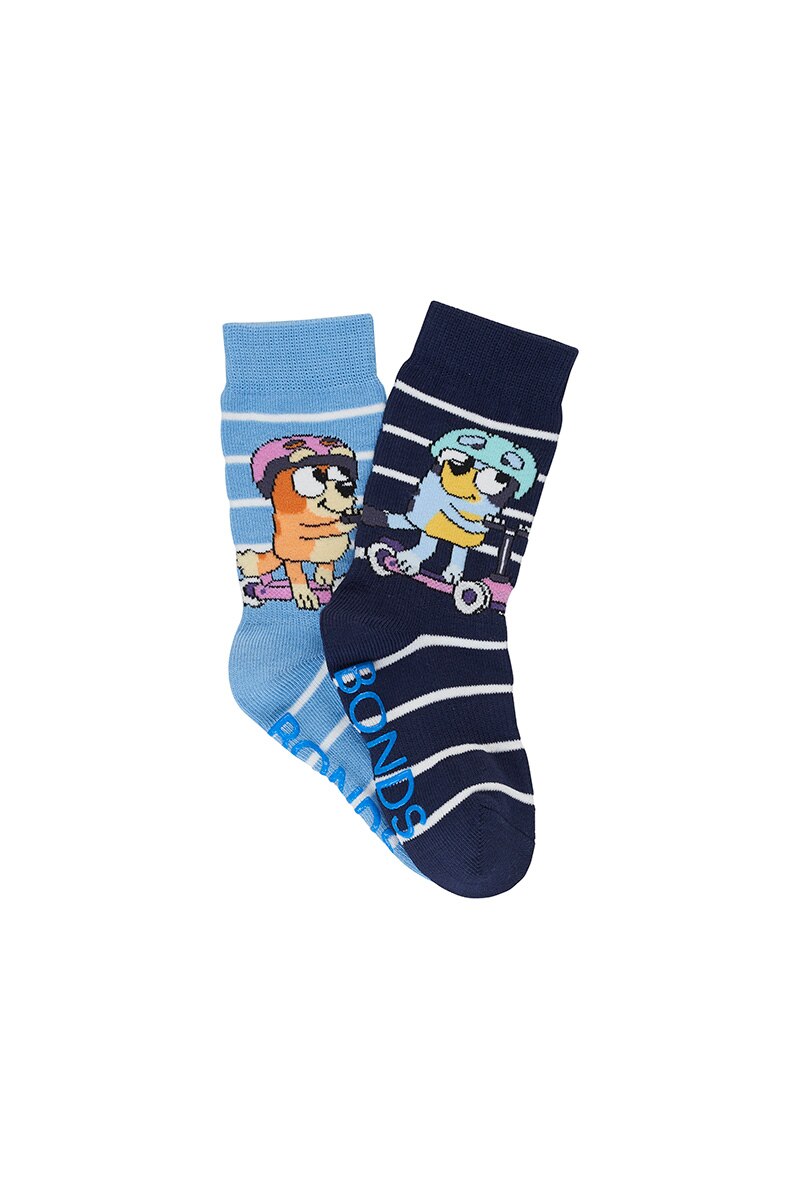 Bluey Baby Pattern Crew 2 Pack - Pack 06