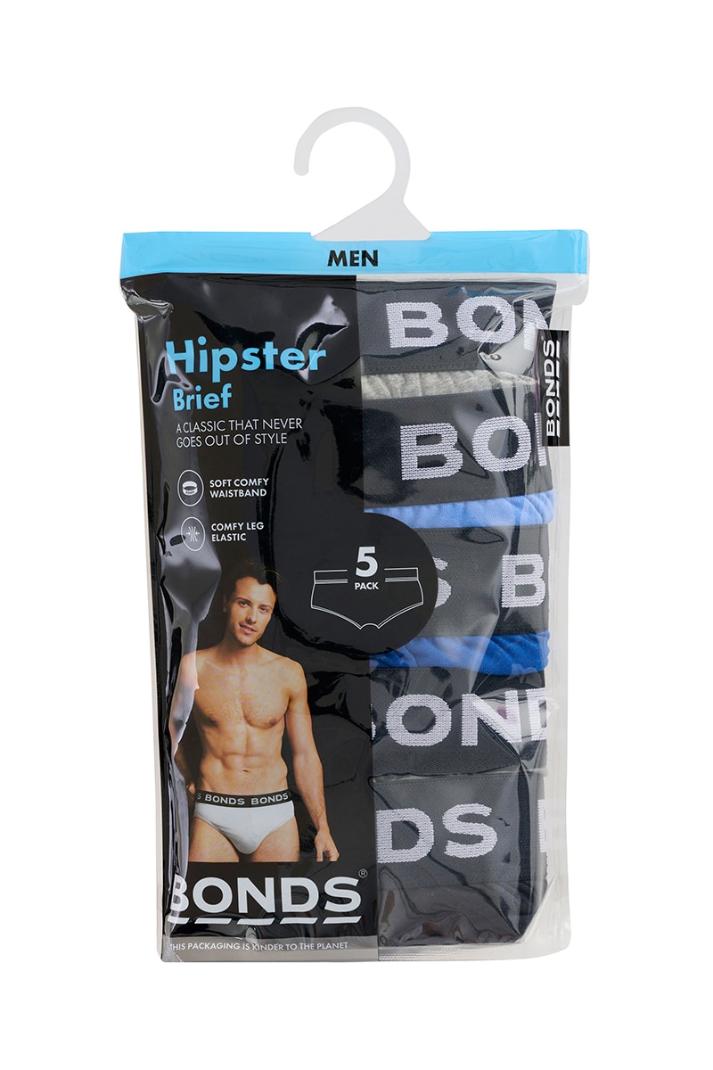 Men's Bonds Hipster Briefs, 10 Pack $30.95 Shipped (RRP $65.98), Women's 6  Pairs Hipster Boyleg $22.95 (RRP $60) @ Zasel - OzBargain