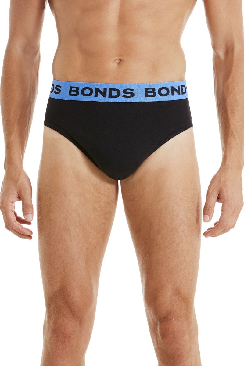 BONDS Hipster Brief 5 Pack, M8DM5T