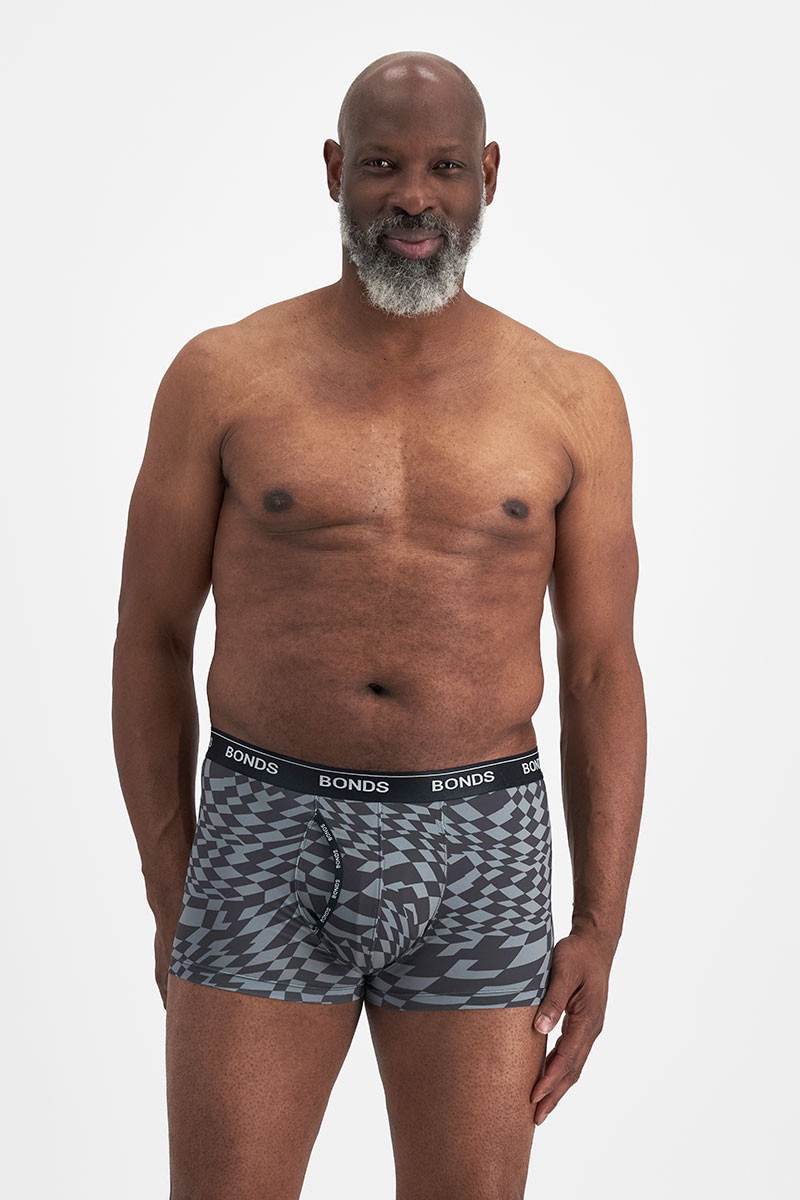 Bonds Microfibre Guyfront Trunk | Mens Underwear | MX49