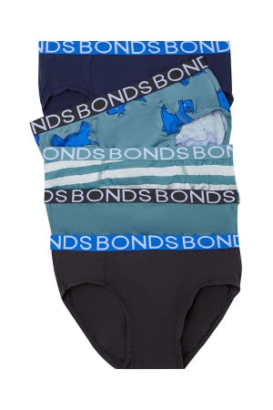 Bonds AustralIa Boys Briefs - Boys cotton underwear, multi pack of 4, ready  stock (size 6/8 & size 8/10 left), Babies & Kids, Babies & Kids Fashion on  Carousell