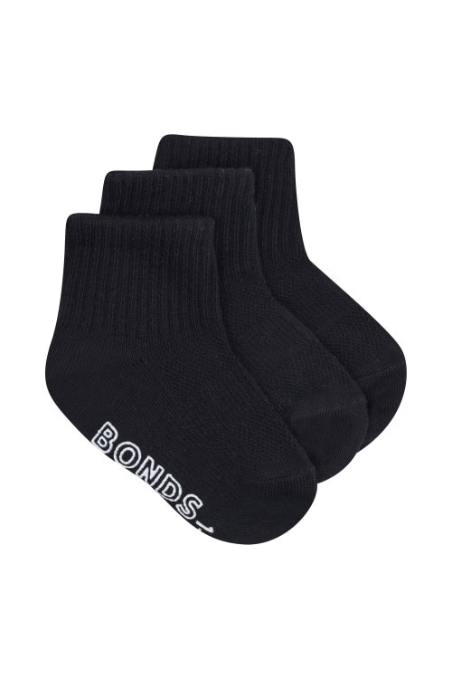 Baby Lightweight Quarter Crew 3 Pack