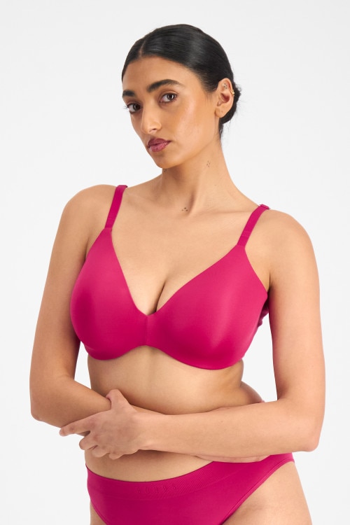 Bases Underwire Scoop Bra