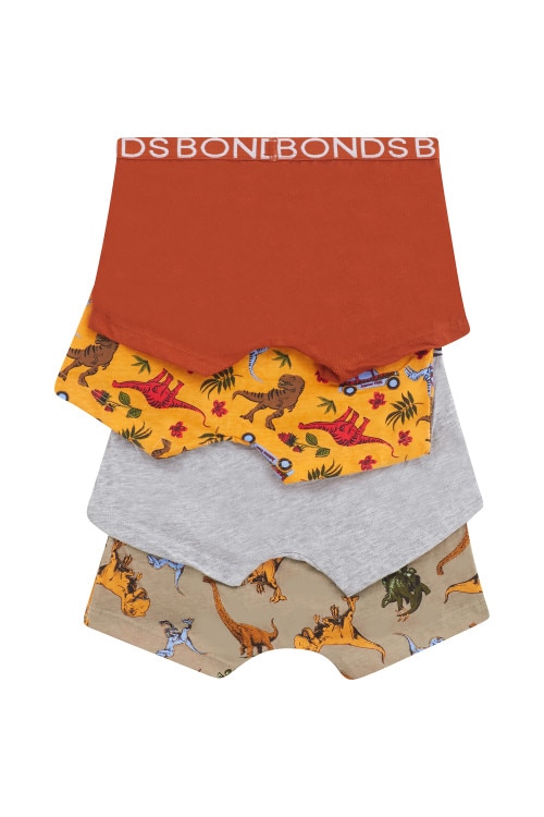 Bonds X Jurassic Park Boys Trunk 4 Pack
