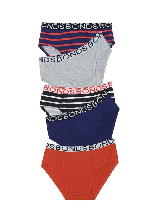Boys Brief 5 Pack