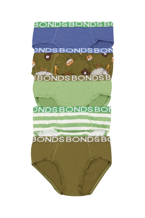 Boys Brief 5 Pack