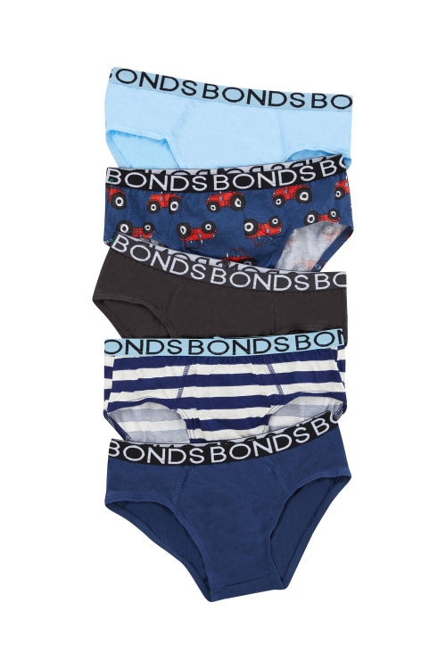 Boys Brief 5 Pack