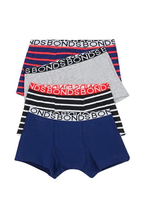 Boys Trunk 4 Pack