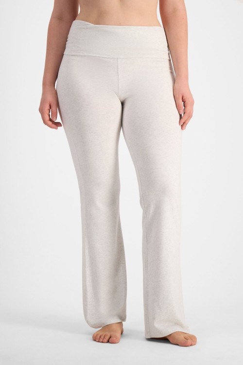 Brushed Jersey Roll Waist Pant