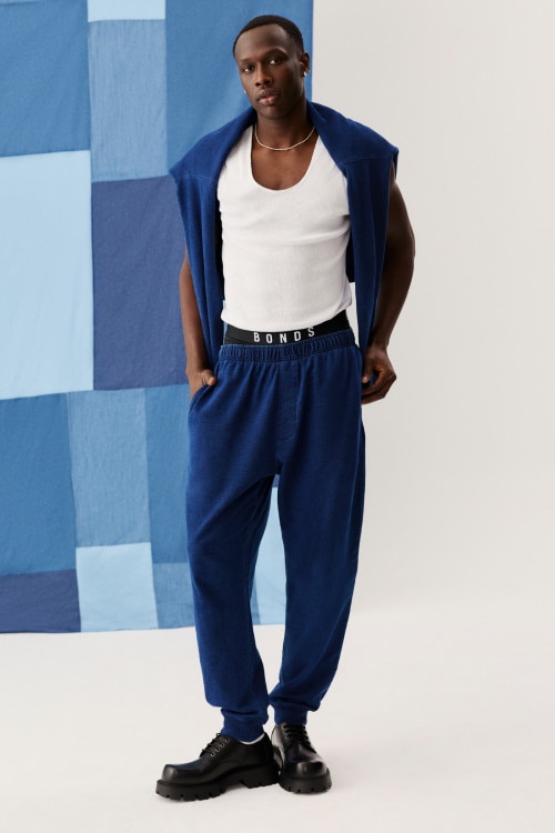 Denim Wash Sweats Jogger