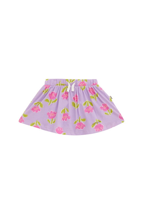 Girls Cotton Gathered Skort