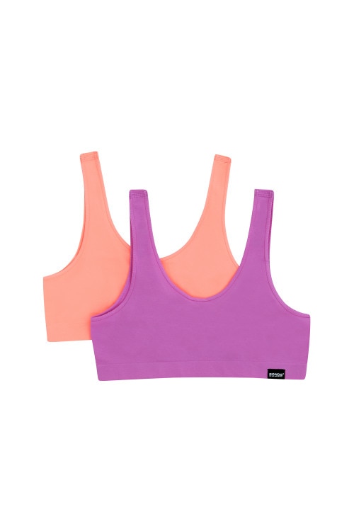 Girls Match Its Crop 2 Pack