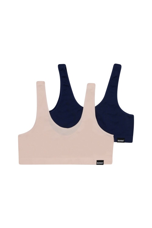 Girls Match Its Crop 2 Pack