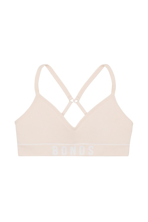 Girls Retro Rib&trade; Contour Crop