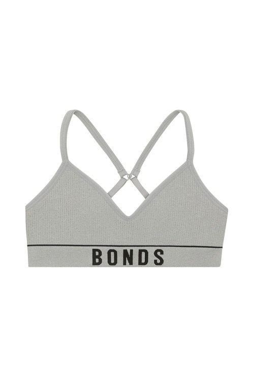 Girls Retro Rib&trade; Contour Crop