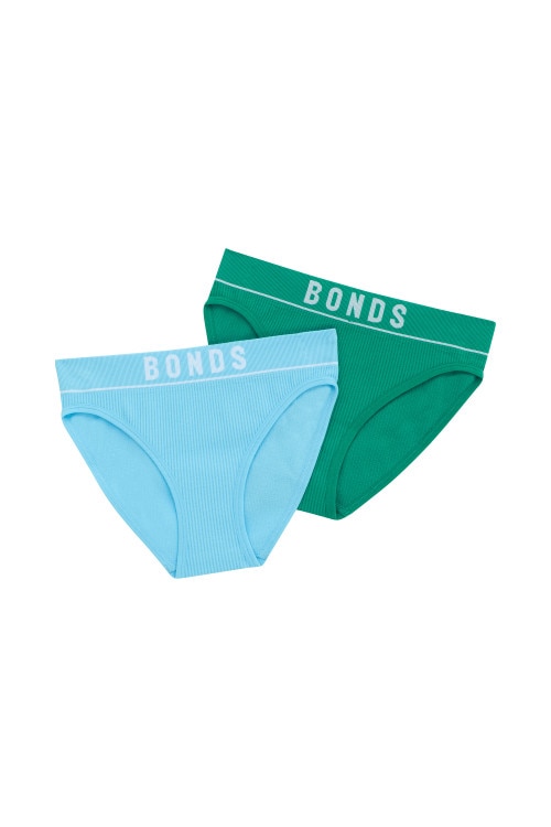 Girls Retro Rib™ Bikini 2 Pack