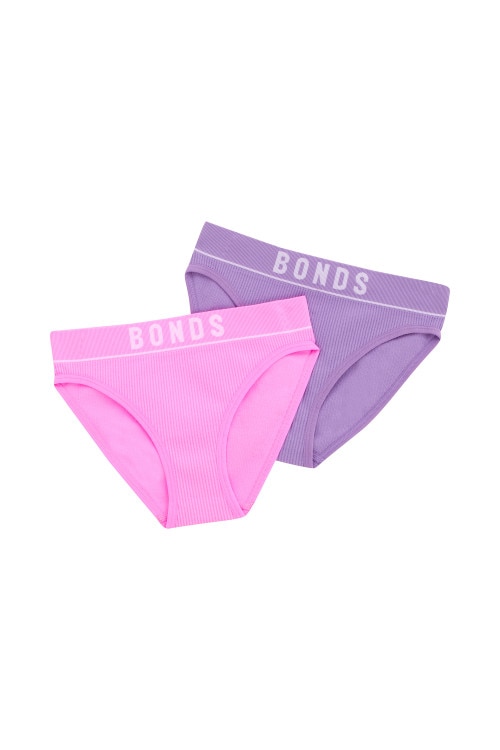 Girls Retro Rib™ Bikini 2 Pack
