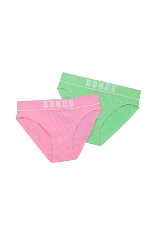 Girls Retro Rib™ Bikini 2 Pack