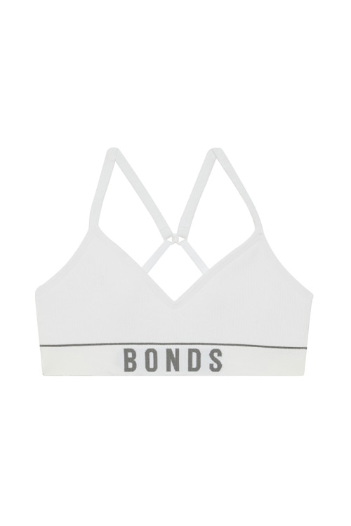 Girls Retro Rib™ Contour Crop