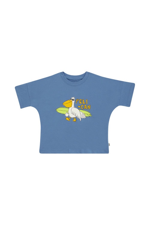 Kids Short Sleeve Drop Shoulder Tee