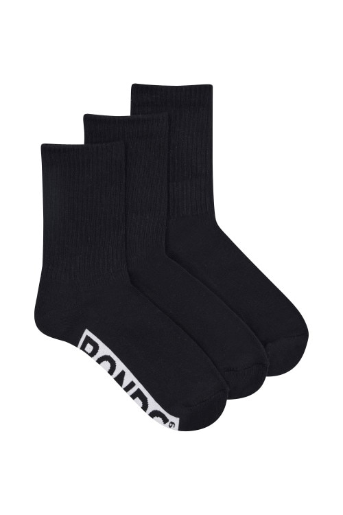 Mens Logo Cushioned Crew 3 Pack