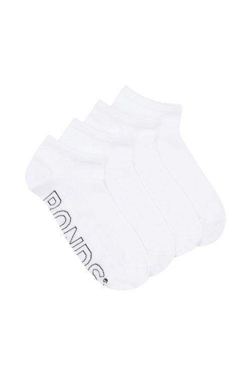 Mens Logo Lightweight Low Cut 4 Pack