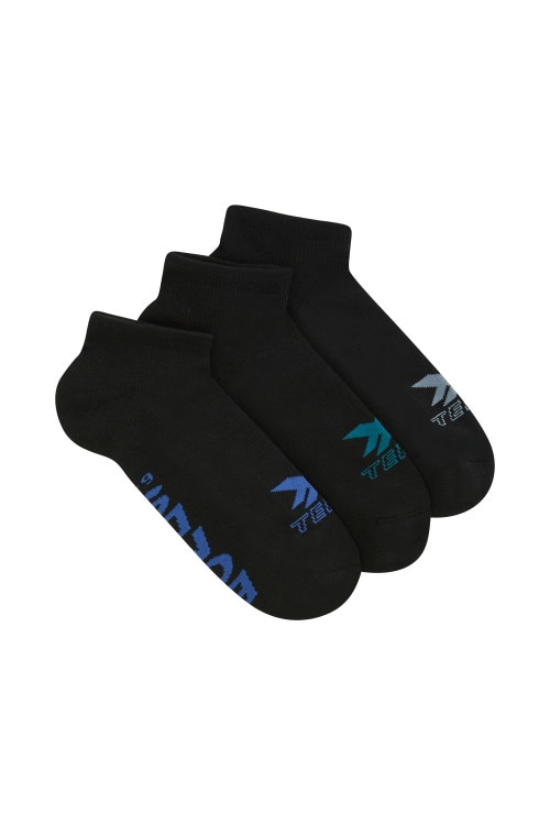 Mens X-Temp Low Cut Socks 3 Pack