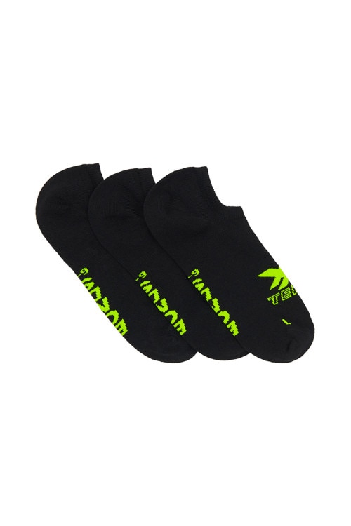 Mens X-Temp No Show Socks 3 Pack