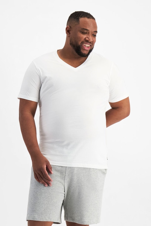 Midweight V Neck Tee