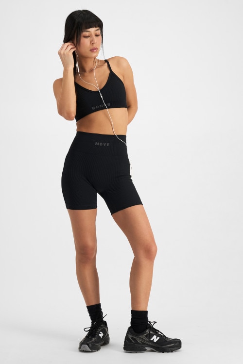 Move Rib Seamless Crop