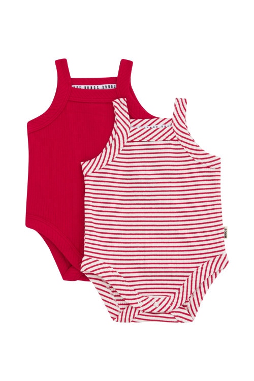 Newbies Rib Singlet Suit 2 Pack