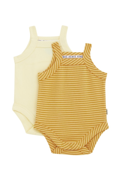 Newbies Rib Singlet Suit 2 Pack