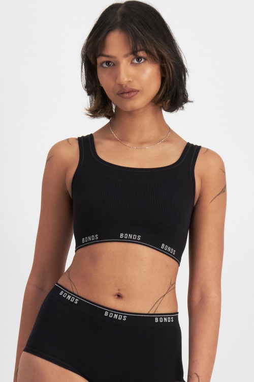 Originals Viscose Bamboo Rib Crop