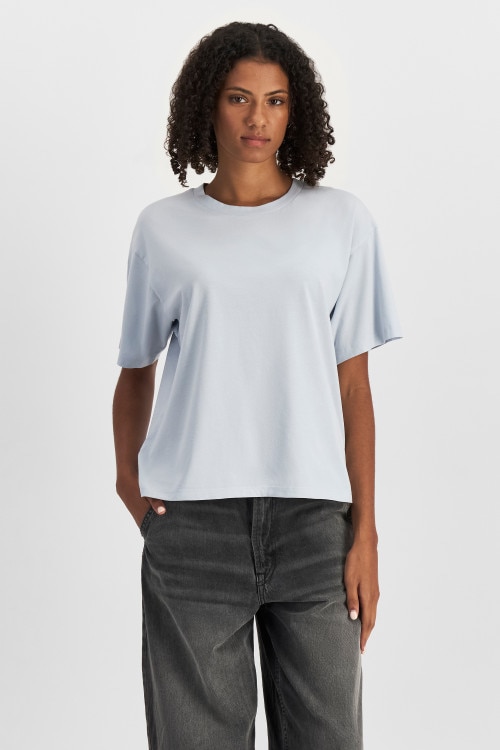 Relaxed Midweight Crew Tee