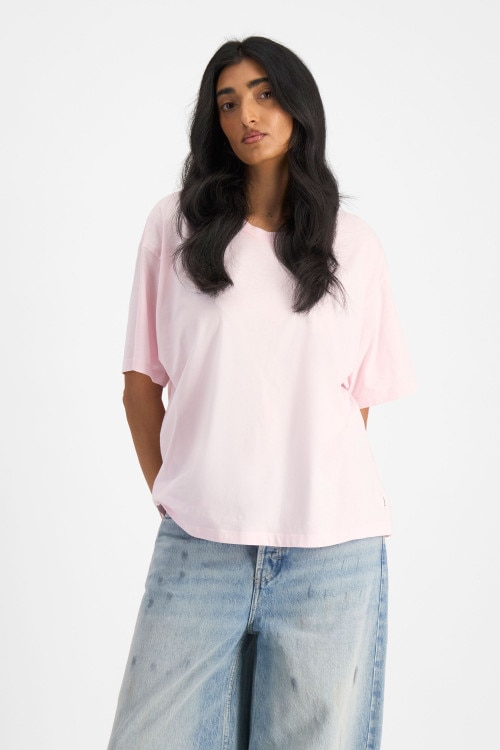 Relaxed Midweight Crew Tee