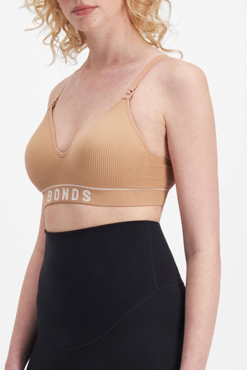 Retro Rib Maternity Wirefree Bra