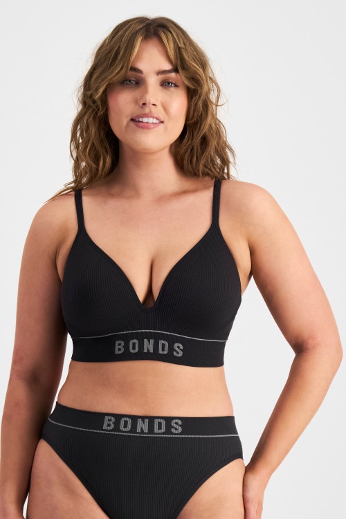Retro Rib Wirefree Lift Bra