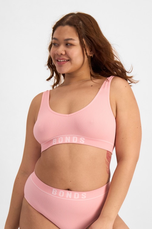 Retro Rib™ Seamless Deep V Crop