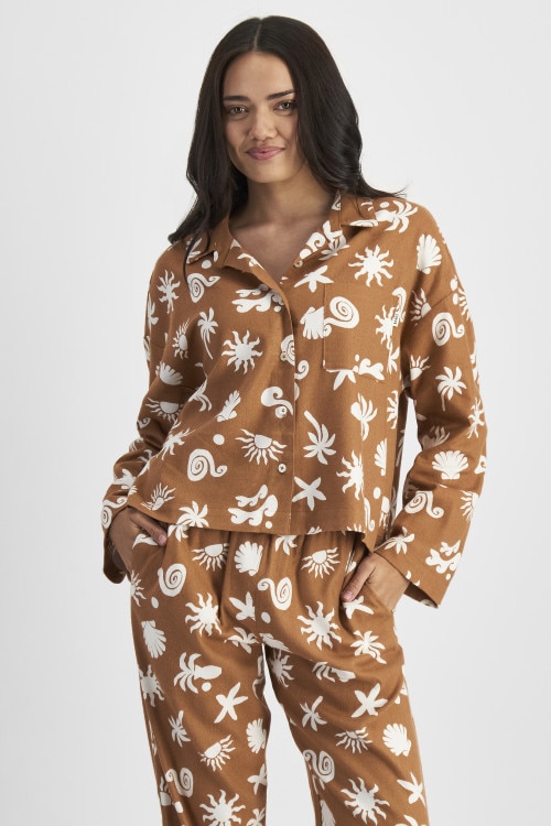 Sleep Flannelette Shirt