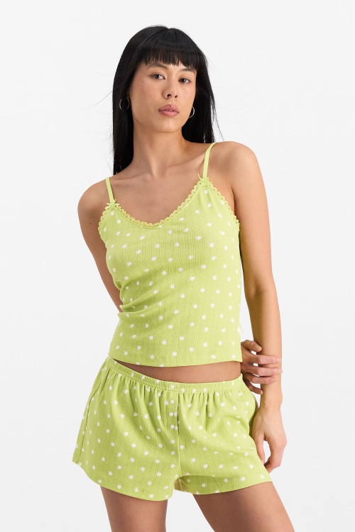 Sleep Pointelle Cami