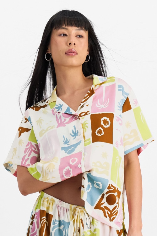 Sleep Satin Shirt