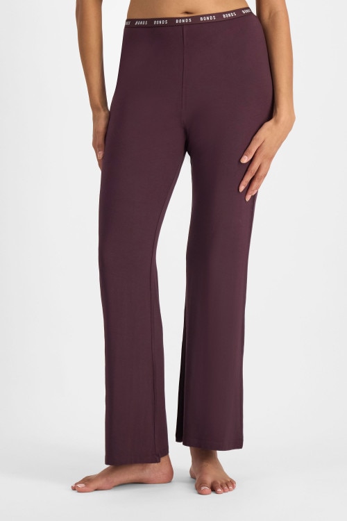 Sleep Viscose Bamboo Blend Flare Pant