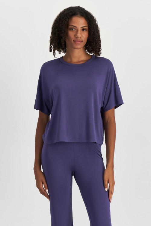 Sleep Viscose Bamboo Blend Tee