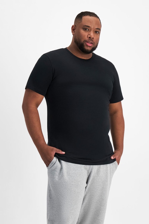 Slim Longline Midweight Crew Tee