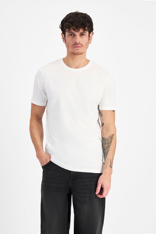 Slim Longline Midweight Crew Tee
