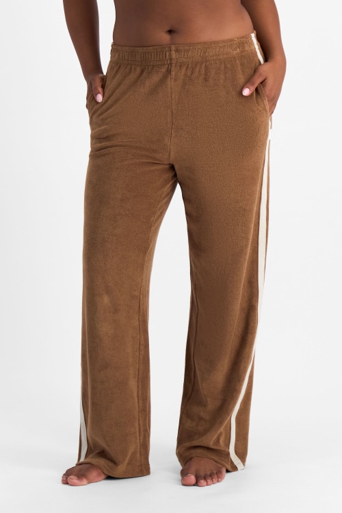 Terry Towelling Straight Leg