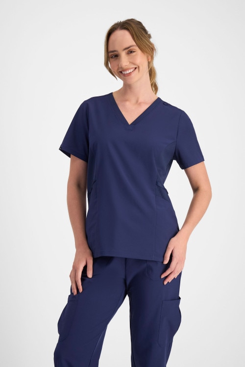 V Neck Scrub Top